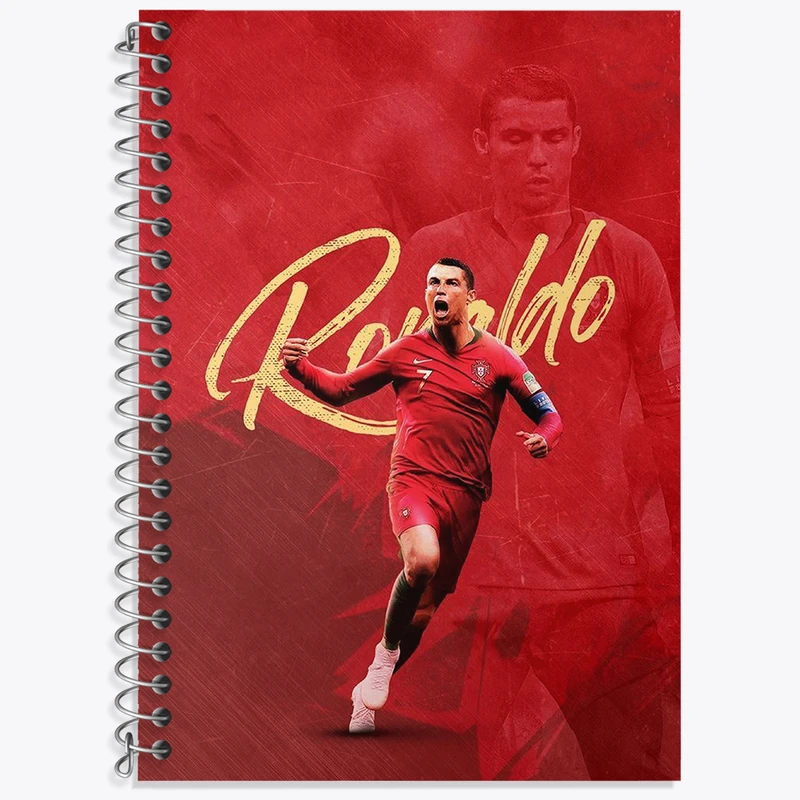 دفتر لغت 50 برگ خندالو طرح کریستیانو رونالدو کد N2819