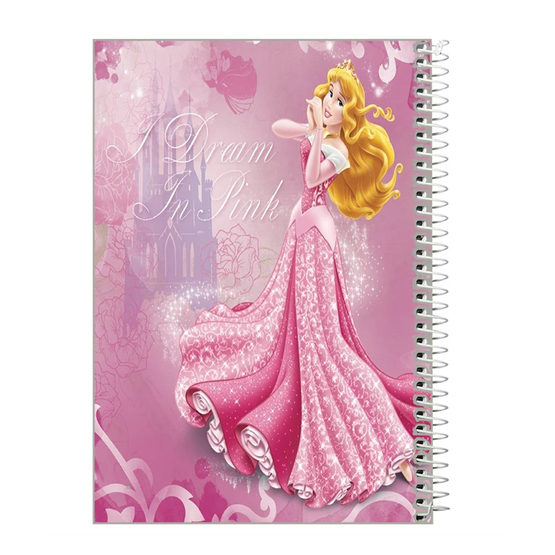 دفتر زبان 60 برگ طرح زیبای خفته z860