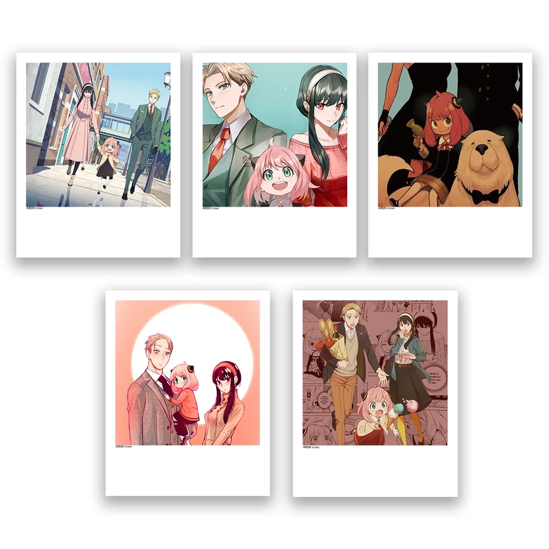 آویز تزیینی عرش مدل انیمه جاسوس x خانواده spy x family کد Asa059 مجموعه 5عددی