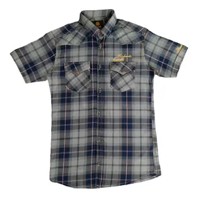 پیراهن آستین کوتاه مردانه مدل اسلیم فیت