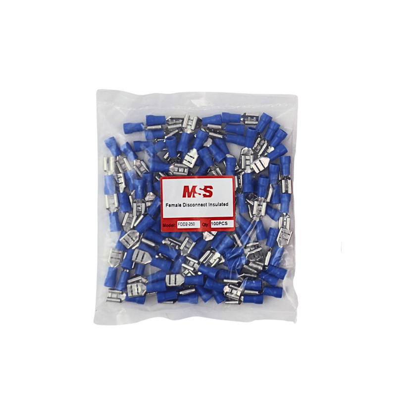 سرسیم مدل فیشی مادگی FDD2-250 بسته 100 عددی