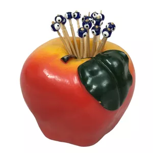 ظرف خلال دندان مدل سیب مجموعه 15 عددی