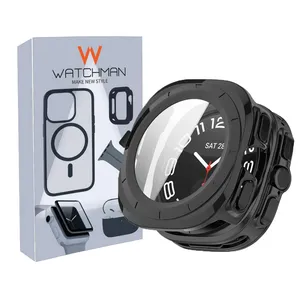 کاور واچ من مدل Ultra Cover مناسب برای ساعت هوشمند سامسونگ Galaxy Watch 7 Ultra 47 mm به همراه محافظ صفحه نمایش