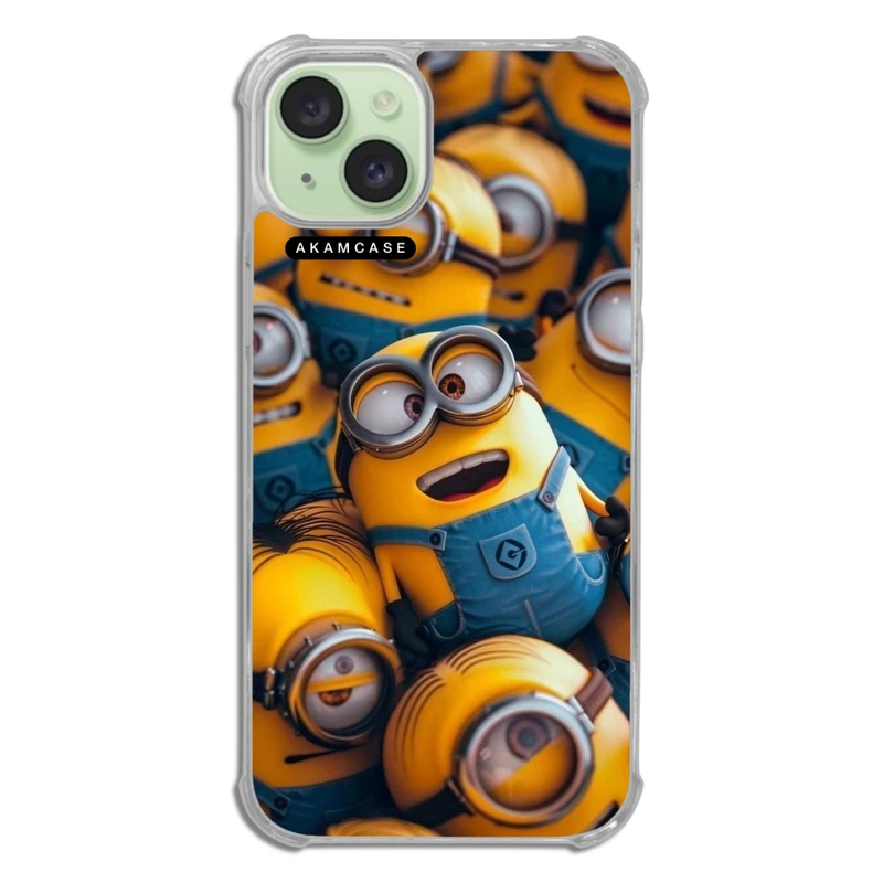 کاور آکام مدل AMC-WTA15PLUS-MINIONS1 مناسب برای گوشی موبایل اپل iPhone 15 Plus