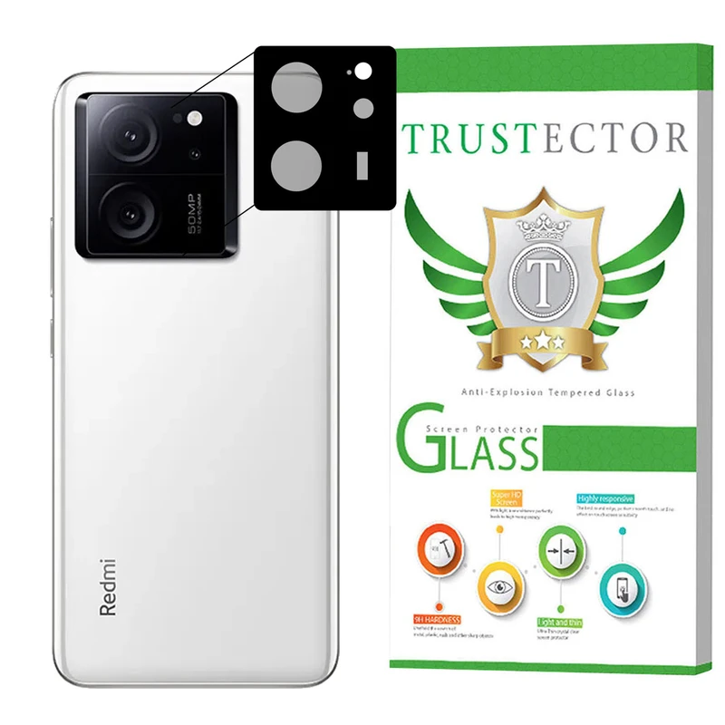 محافظ لنز دوربین تراستکتور مدل 5DLENST مناسب برای گوشی موبایل شیائومی Redmi K60 Ultra