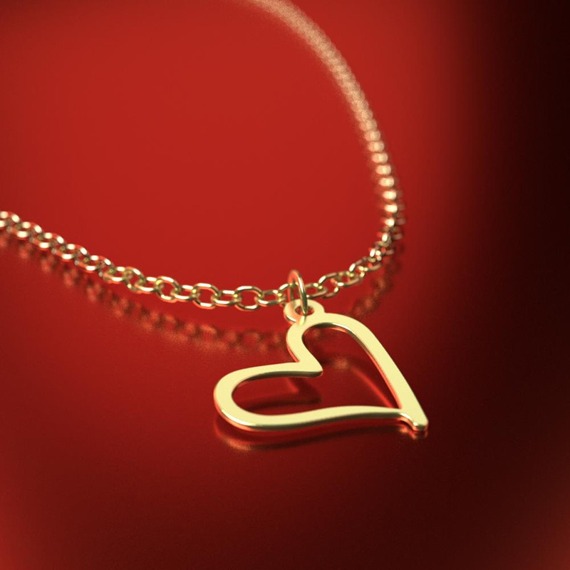 آویز ساعت طلا 18 عیار زنانه مدوپد مدل قلب کد CA17504