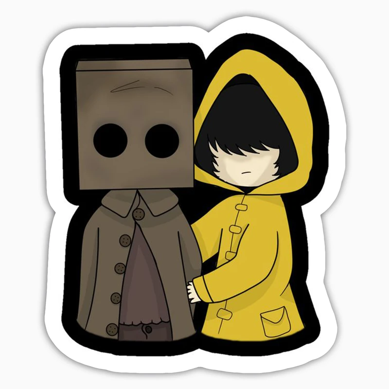 استیکر لپ تاپ و موبایل بووم طرح کارتونی مدل Yellow Girl کد KT21