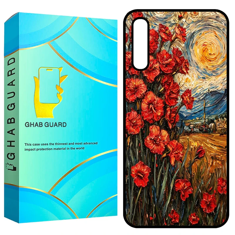 کاور قاب گارد طرح گل مدل GCHPA50 مناسب برای گوشی موبایل سامسونگ Galaxy A50 / A50s / A30s
