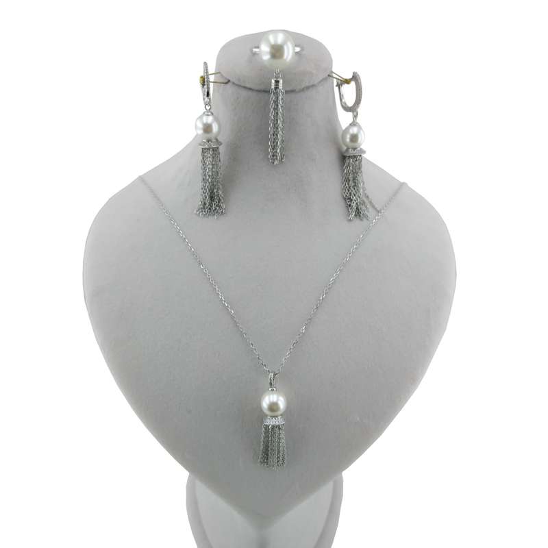 ست نقره زنانه مدل 4083