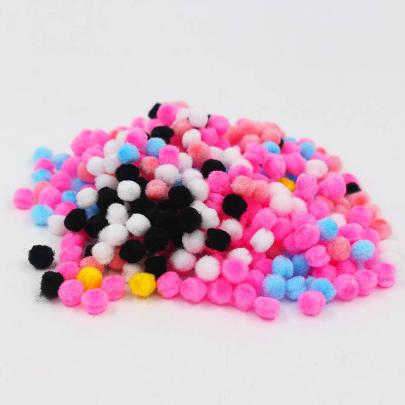 بازی آموزشی سمید مدل ساخت تابلو نقاشی الماسی پوم پوم طرح عروسکی کد 011