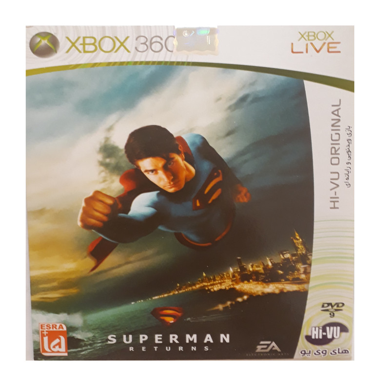 بازی superman returns مخصوص xbox 360 بازی superman returns مخصوص xbox 360