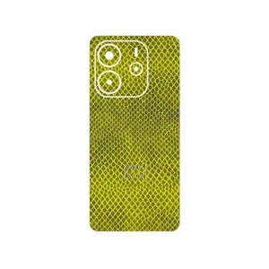 MAHOOT Yellow Snake Skin Cover Sticker for Xiaomi Redmi Note 14 4G