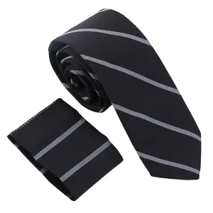 ست کراوات و دستمال جیب مردانه نسن مدل A6