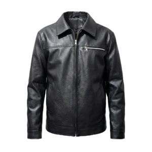 کت چرم مردانه مدل alpha