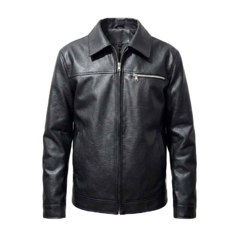 کت چرم مردانه مدل alpha