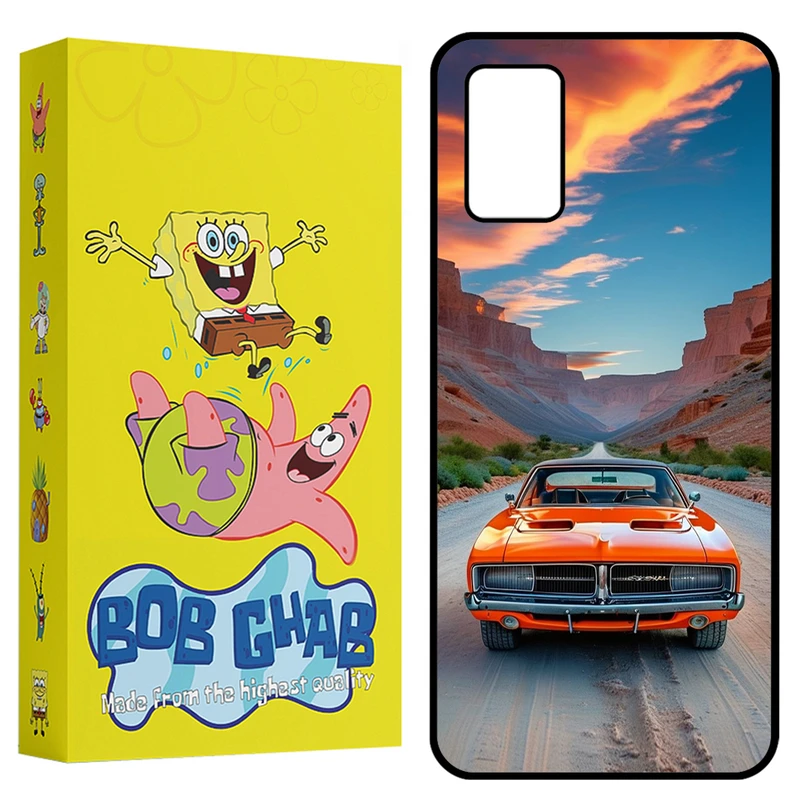 کاور باب قاب طرح ماشین مدل BCPA03S مناسب برای گوشی موبایل سامسونگ Galaxy A02s / M02s / A03s / F02s