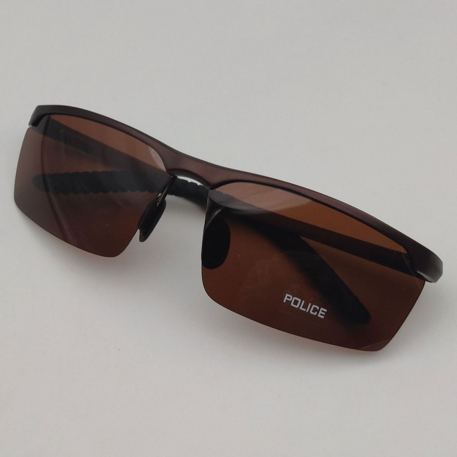 عینک آفتابی بایکر پلاریزه پلیس مدل 9522 C3 -  - 9