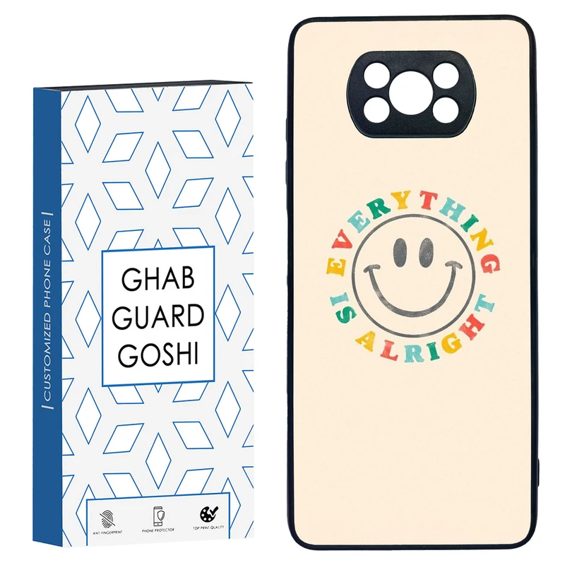 کاور قاب گارد گوشی طرح خوشحال کد TPU-247 مناسب برای گوشی موبایل شیائومی POCO X3 / X3 PRO / X3 NFC