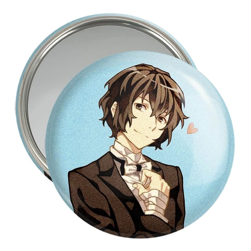 آینه جیبی خندالو مدل دازای اوسامو انیمه سگ های ولگرد بانگو  کد 10143