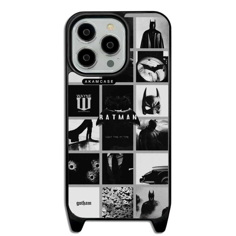 کاور آکام مدل AMC-WLA13PRO-BATMAN10 مناسب برای گوشی موبایل اپل iPhone 13 Pro