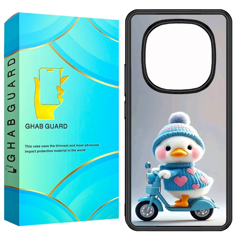 کاور قاب گارد طرح اردک مدل GN14P مناسب برای گوشی موبایل شیائومی Redmi Note 14 Pro 5G / Note 14 Pro Plus 5G
