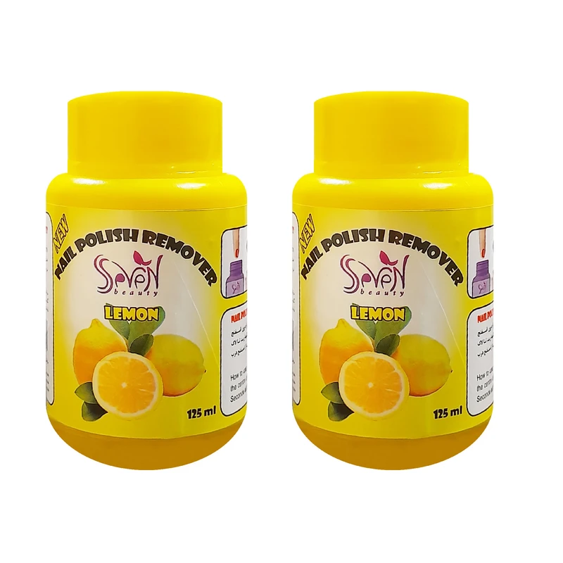 لاک پاک کن اس سون بیوتی مدل لیمو اسفنجی حجم 125 میلی لیتر مجموعه 2 عددی
