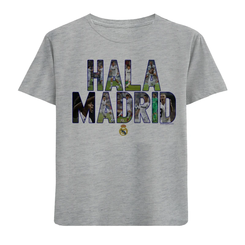 تی شرت آستین کوتاه پسرانه مدل رئال مادرید  N196