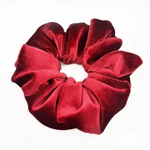 کش مو زنانه مدل اسکرانچی مخمل کد R25