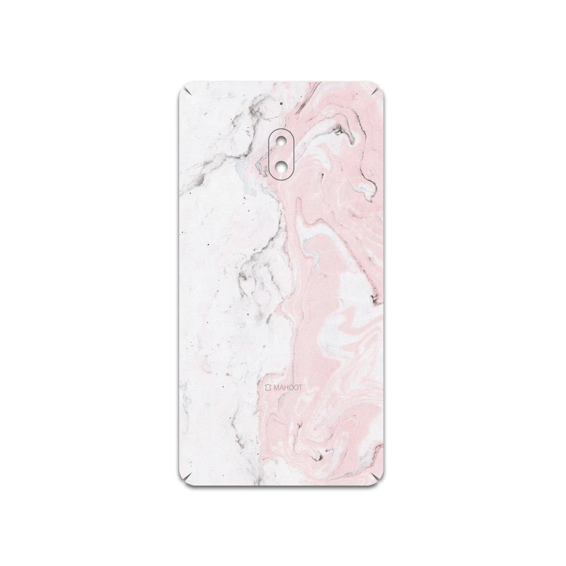 برچسب پوششی ماهوت مدل Blanco-Pink-Marble مناسب برای گوشی موبایل نوکیا 2.1