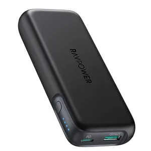 پاوربانک راوپاور مدل RP-PB186 ظرفیت 10000 میلی آمپرساعت