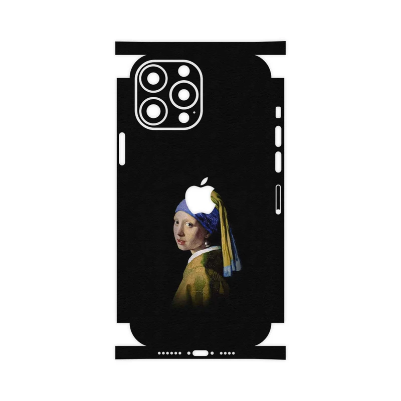 برچسب پوششی ماهوت مدل Girl with a Pearl Earring of Vermeer-FullSkin مناسب برای گوشی موبایل اپل iPhone 13 Pro Max