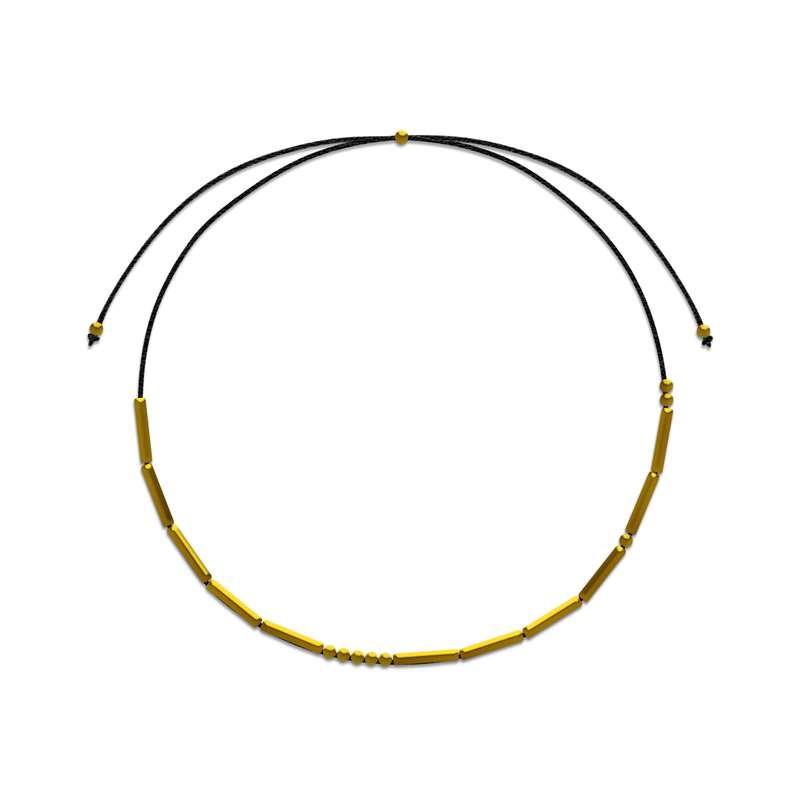 دستبند ماهوت مدل مورس کد اسم محمد - G دستبند ماهوت مدل مورس کد اسم محمد - G