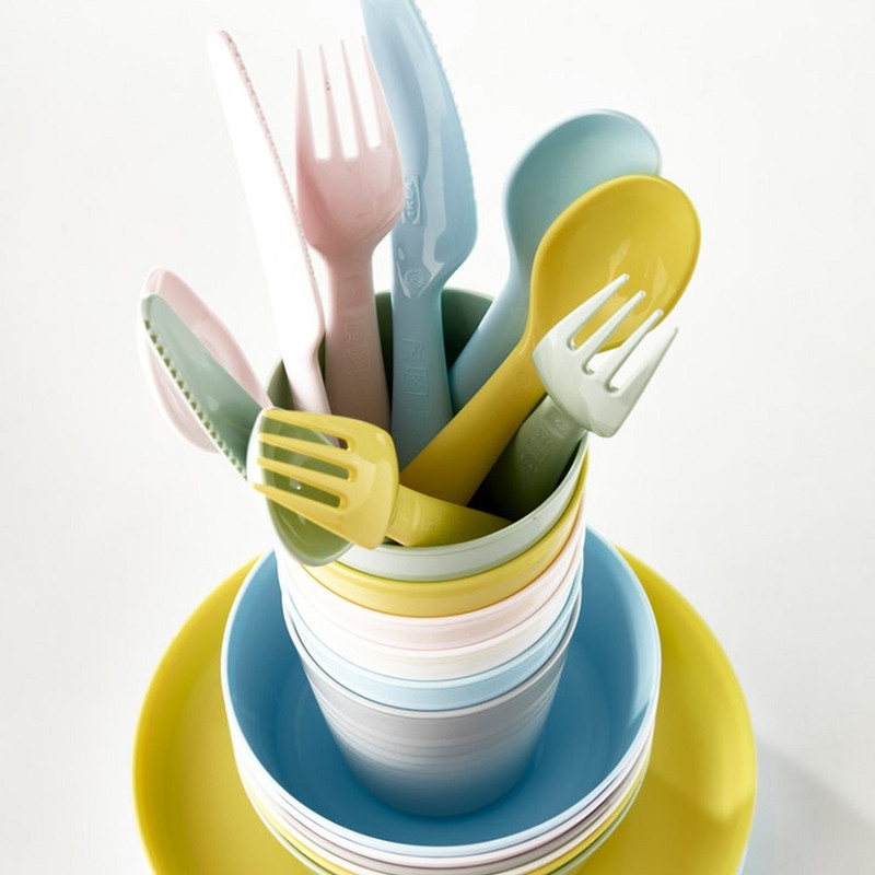 بشقاب کودک ایکیا مدل KALAS6 بسته 6 عددی