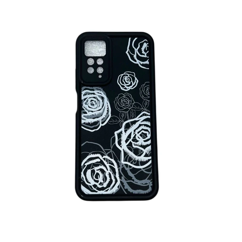 کاور مدل گل رز کد an057 مناسب برای گوشی موبایل سامسونگ Galaxy note 12 pro