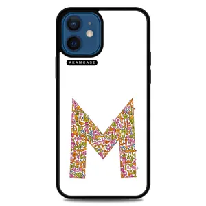 AKAM AMC-WA12M-ALPHADOODLEBET-13 Cover For Apple iPhone 12 Mini
