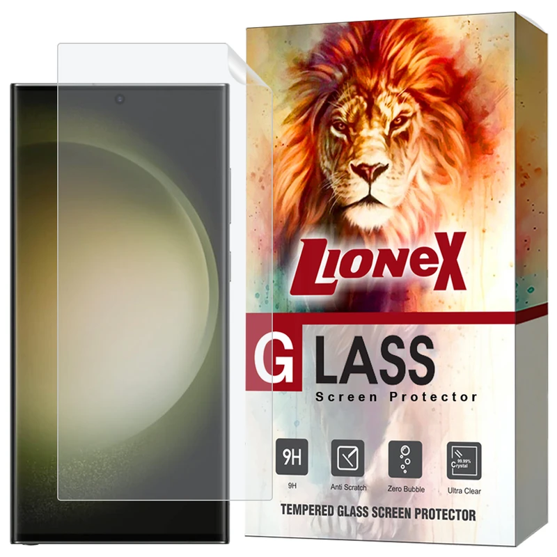 محافظ صفحه نمایش لایونکس مدل LFNMB20 مناسب برای گوشی موبایل سامسونگ Galaxy S23 Ultra 5G