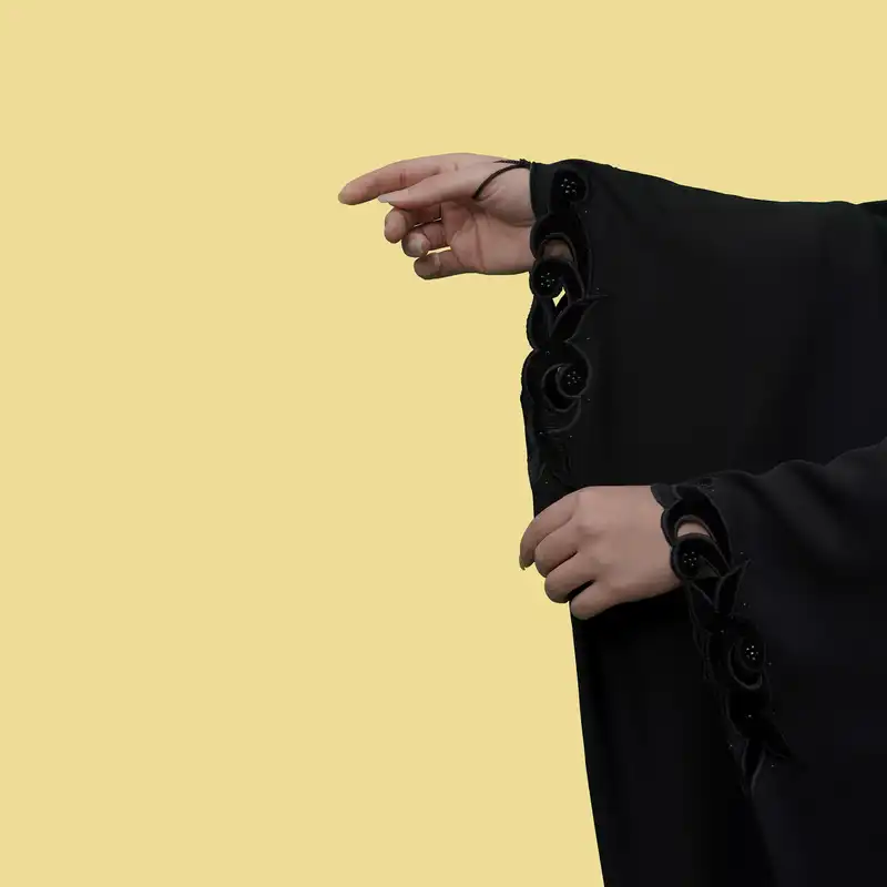 چادر عبایی مدل برکه