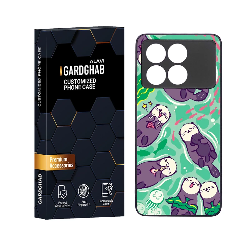 کاور گارد قاب علوی مدل دور ژله ای مناسب برای گوشی موبایل شیائومی Poco X6 Pro