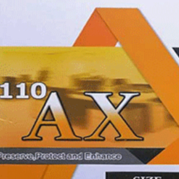 طلق پرس ای ایکس مدل 110AX سایز A3 بسته ۱۰۰ عددی