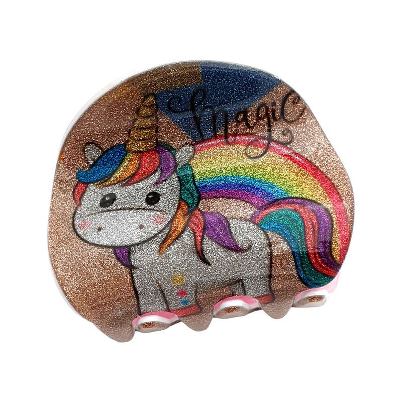 کلیپس مو دخترانه مدل یونیکورن كد KLP741