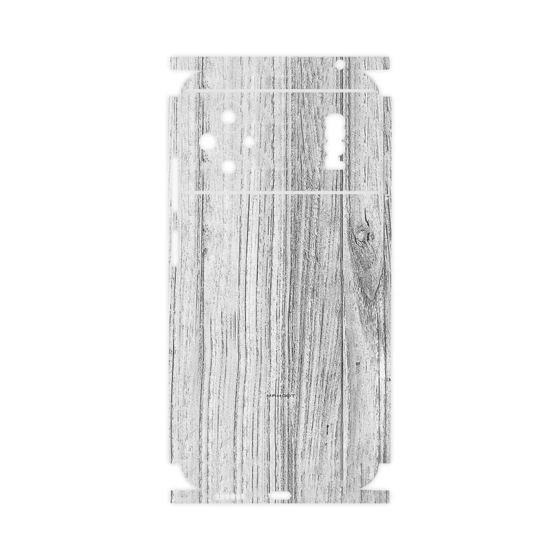 برچسب پوششی ماهوت مدل White_Wood-FullSkin مناسب برای گوشی موبایل شیائومی Poco M5