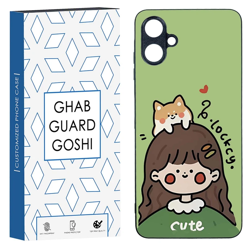 کاور قاب گارد گوشی طرح دخترانه کد TPU-026 مناسب برای گوشی موبایل سامسونگ  Galaxy A06