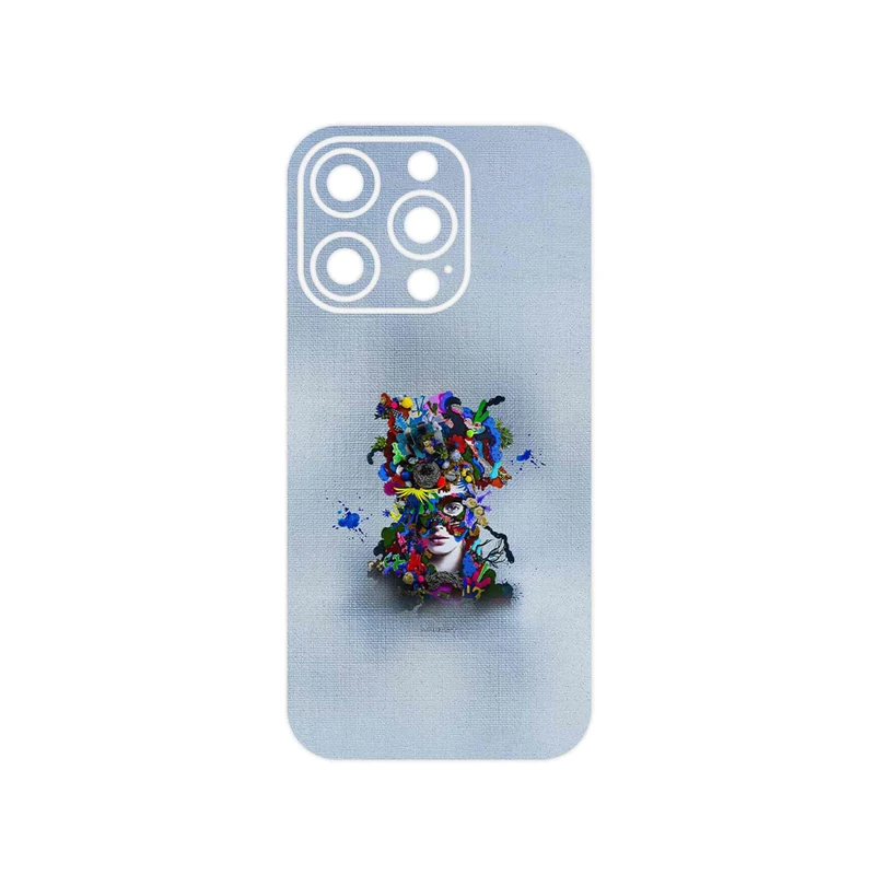 برچسب پوششی ماهوت مدل Collage of surreal Portrait of Women 4 مناسب برای گوشی موبایل اپل iPhone 14 Pro