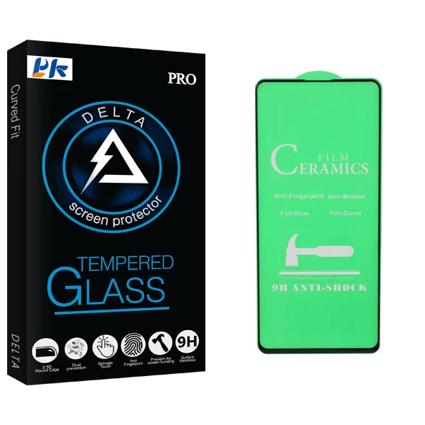 محافظ صفحه نمایش سرامیکی پی کی مدل Delta Glass مناسب برای گوشی موبایل سامسونگ Galaxy A51