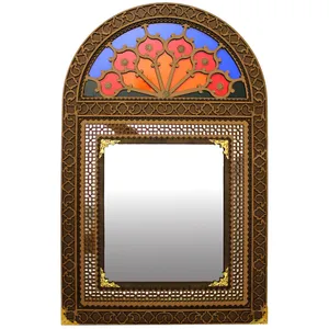 آینه دست نگار طرح پنجره ارسی کد 02-31