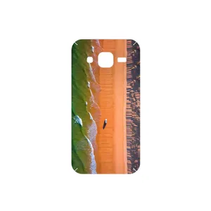 MAHOOT Beach and Green Sea Cover Sticker for Samsung Galaxy Core Prime