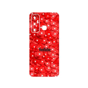 MAHOOT Youtube Cover Sticker for Infinix Hot 11