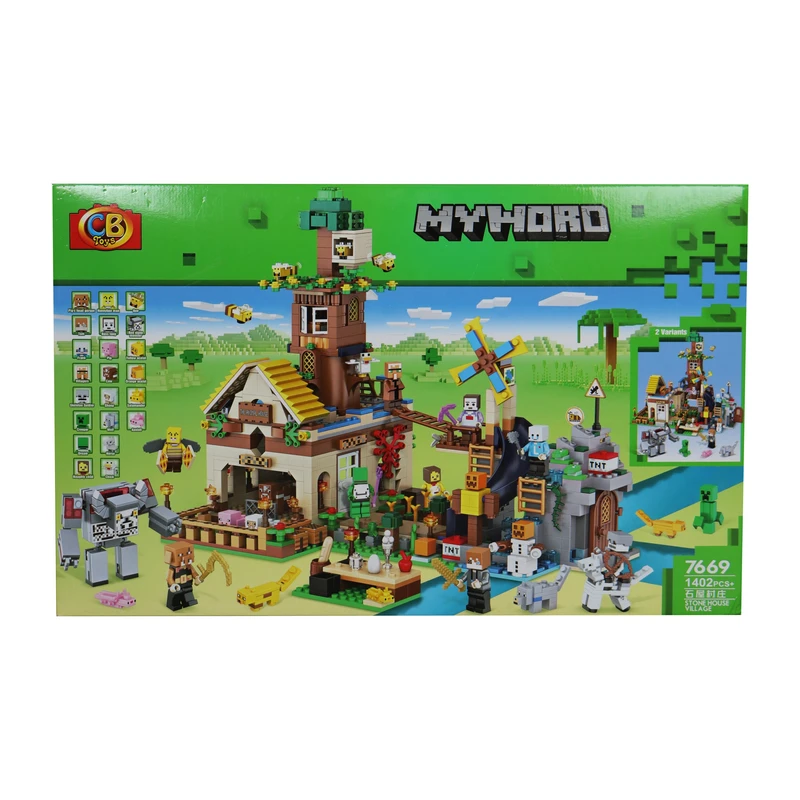 ساختنی مدل my word مزرعه حیوانات کد 7669