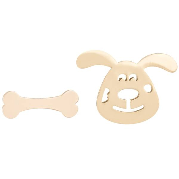 گوشواره طلا 18 عیار زنانه کانیار گالری کد GOA19