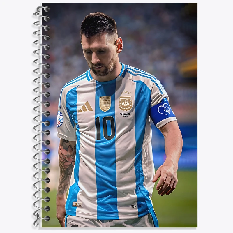 دفتر نت موسیقی 50 برگ خندالو طرح لیونل مسی کد F7188